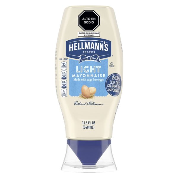 Hellmann's Mayonesa Real Mayo Light