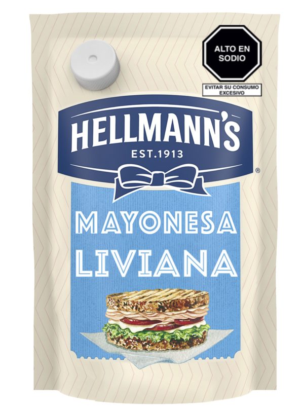 HELLMANN'S MAYONESA LIGERA DOYPACK 475G
